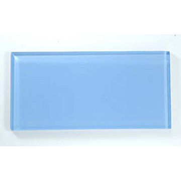 Blue Bathroom Swimming Pool Glass Tile (GT016)